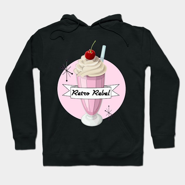 Retro Milkshake Hoodie by Retro_Rebels